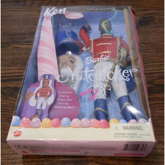 Mattel 2001 Barbie Nutcracker Prince Eric Ken Doll New in Box - Picture 2 of 4